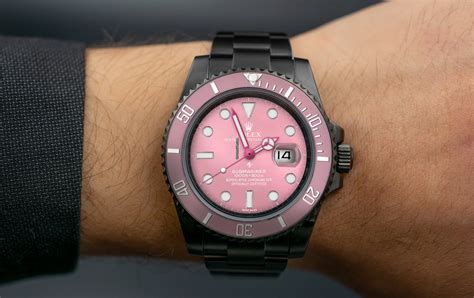 rolex submariner pink edition|rolex submariner used price.